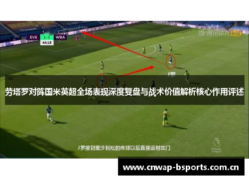 劳塔罗对阵国米英超全场表现深度复盘与战术价值解析核心作用评述